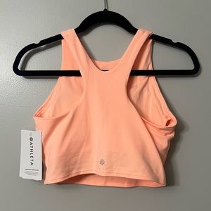 Athleta cropped workout top. Size small. NWT.